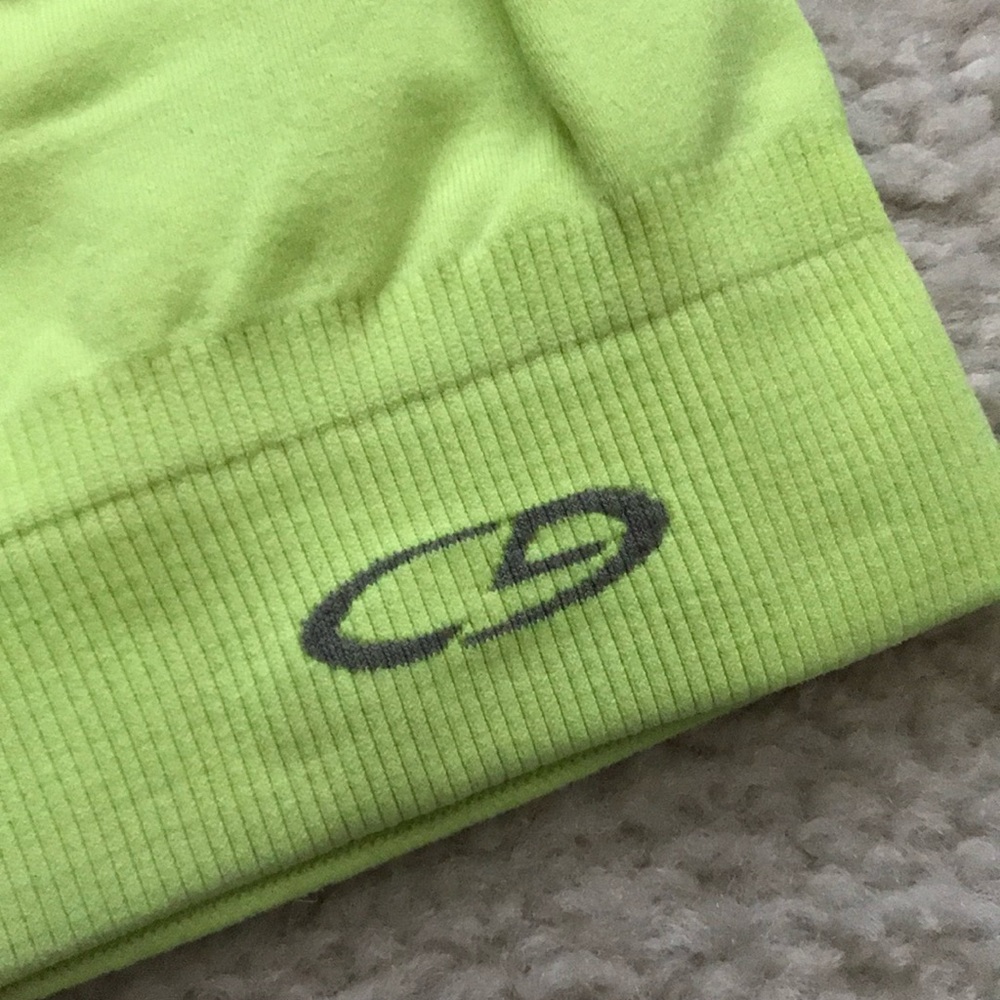 LOT 3 Champion Racerback Seamless Hot Pink/Neon Yellow/Lime Green Sports Bras - Picture 12 of 12
